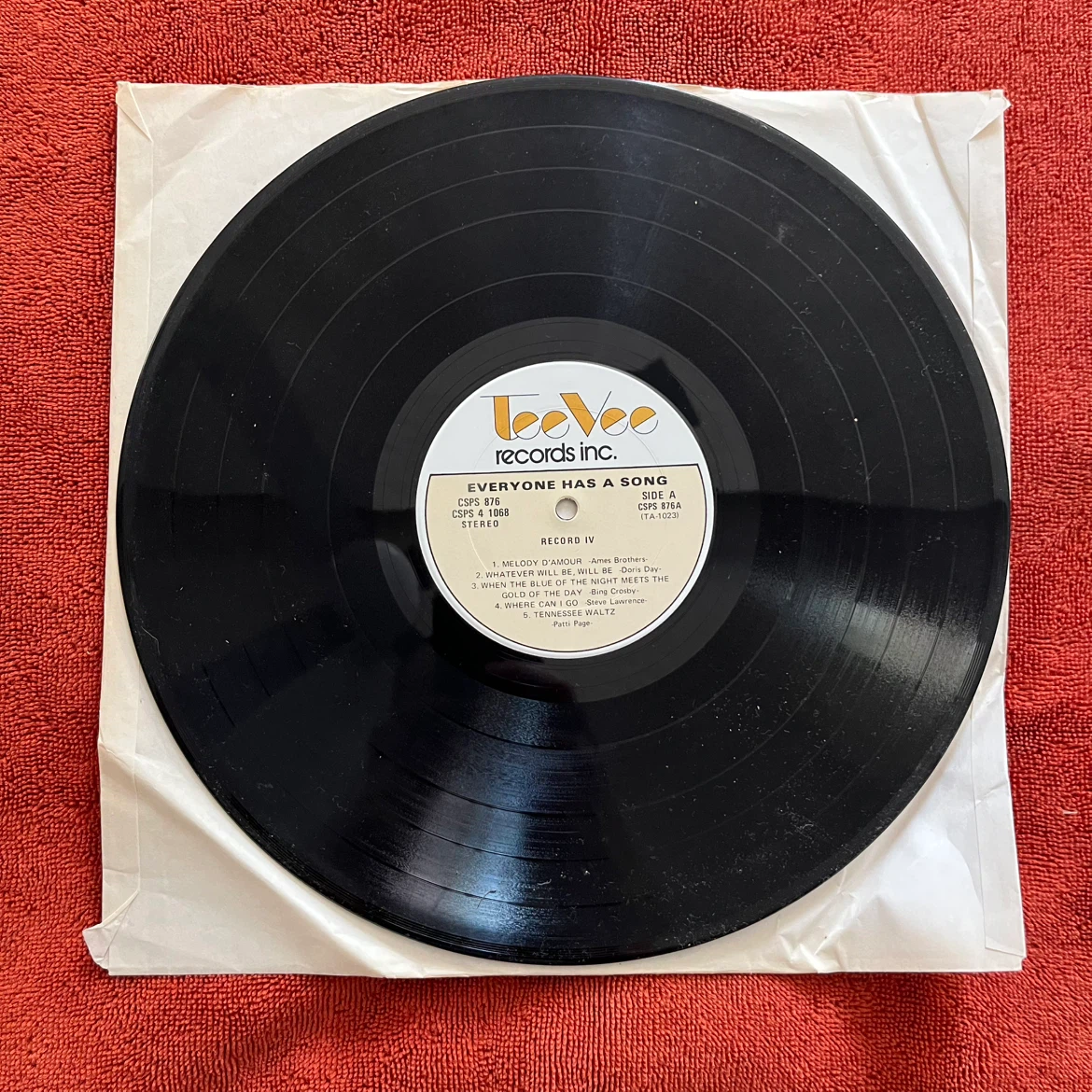 Everyone Has A Song Original Hits Vinyl Record Album - photo 3