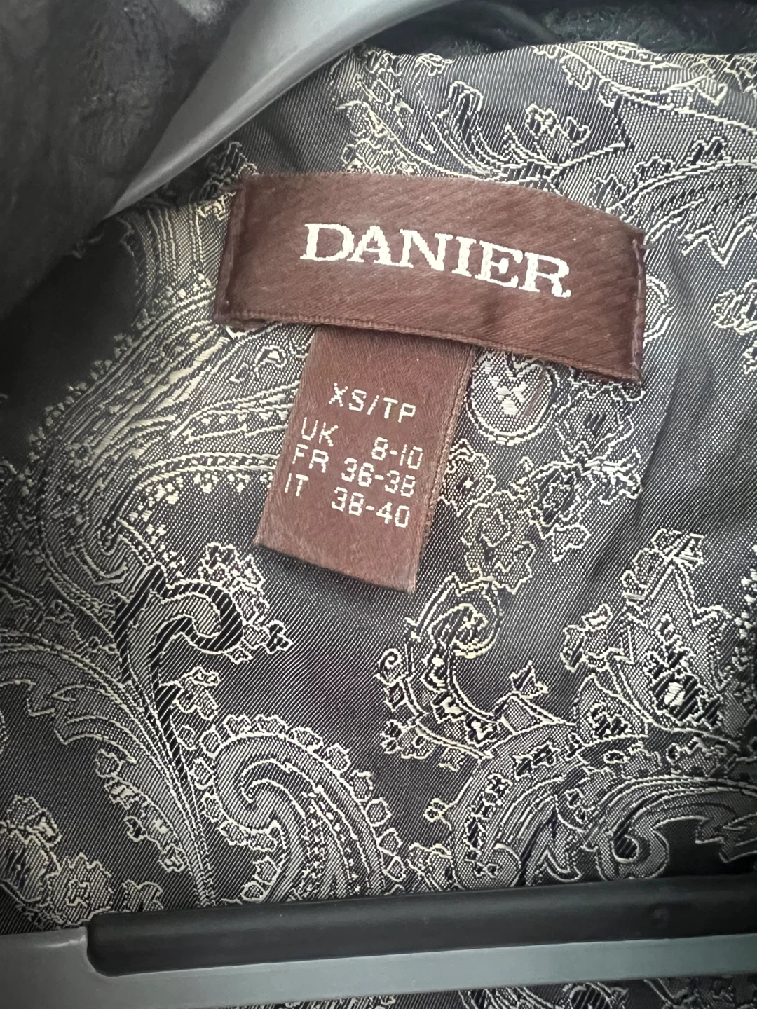 Danier Black Faux Leather Bomber Jacket - photo 4