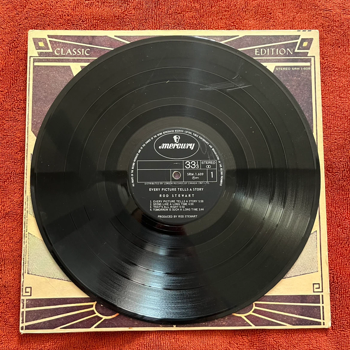 Rod Stewart Every Picture Tells A Story Vinyl Record - photo 2