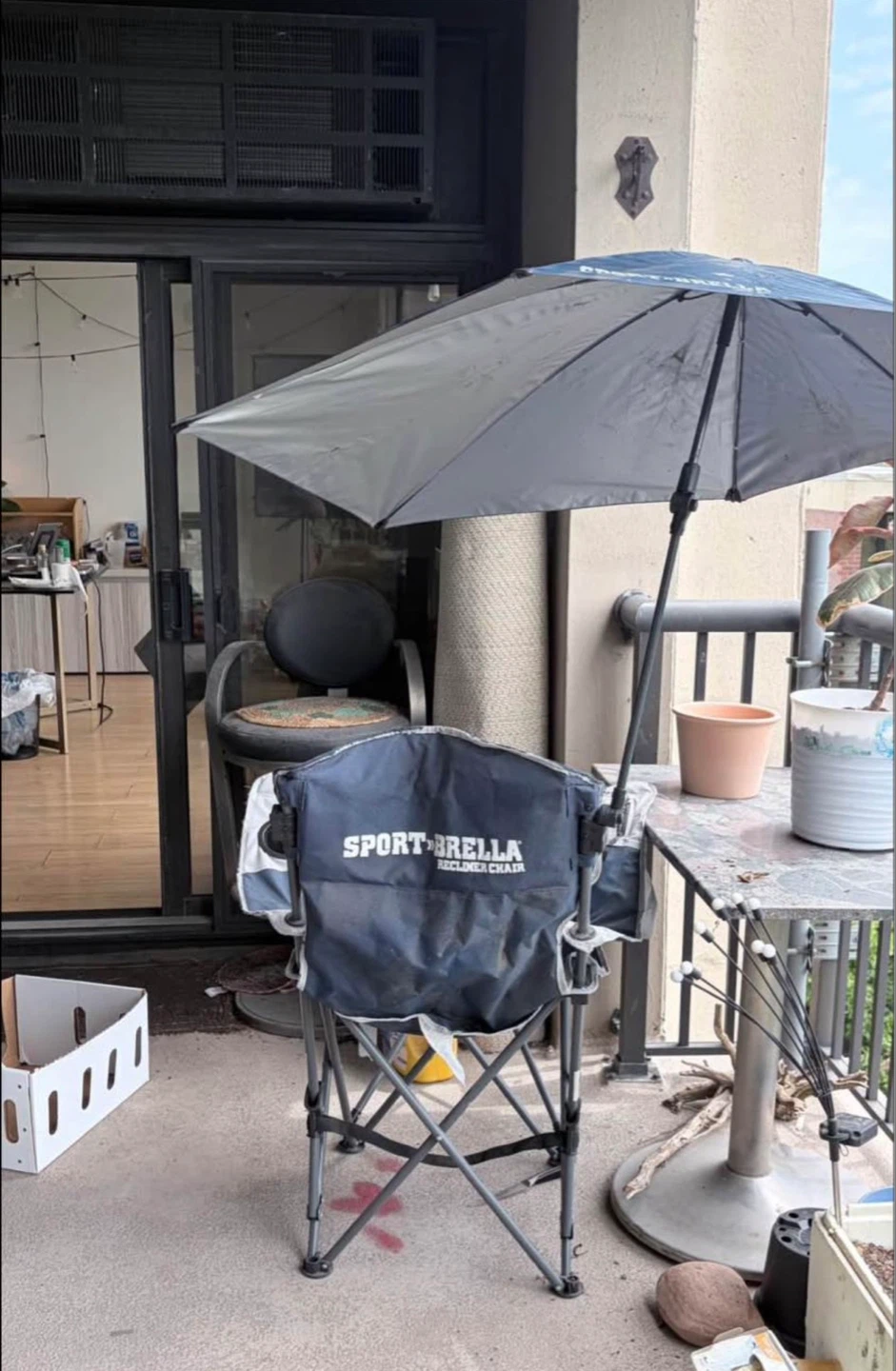 Sport-Brella Recliner Chair with Umbrella