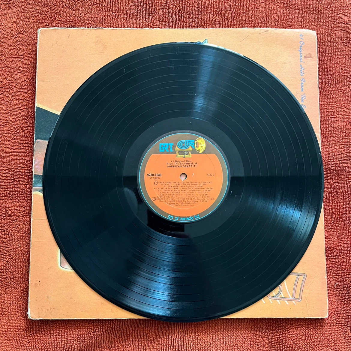 American Graffiti Original Sound Track 12" Vinyl Record - photo 3