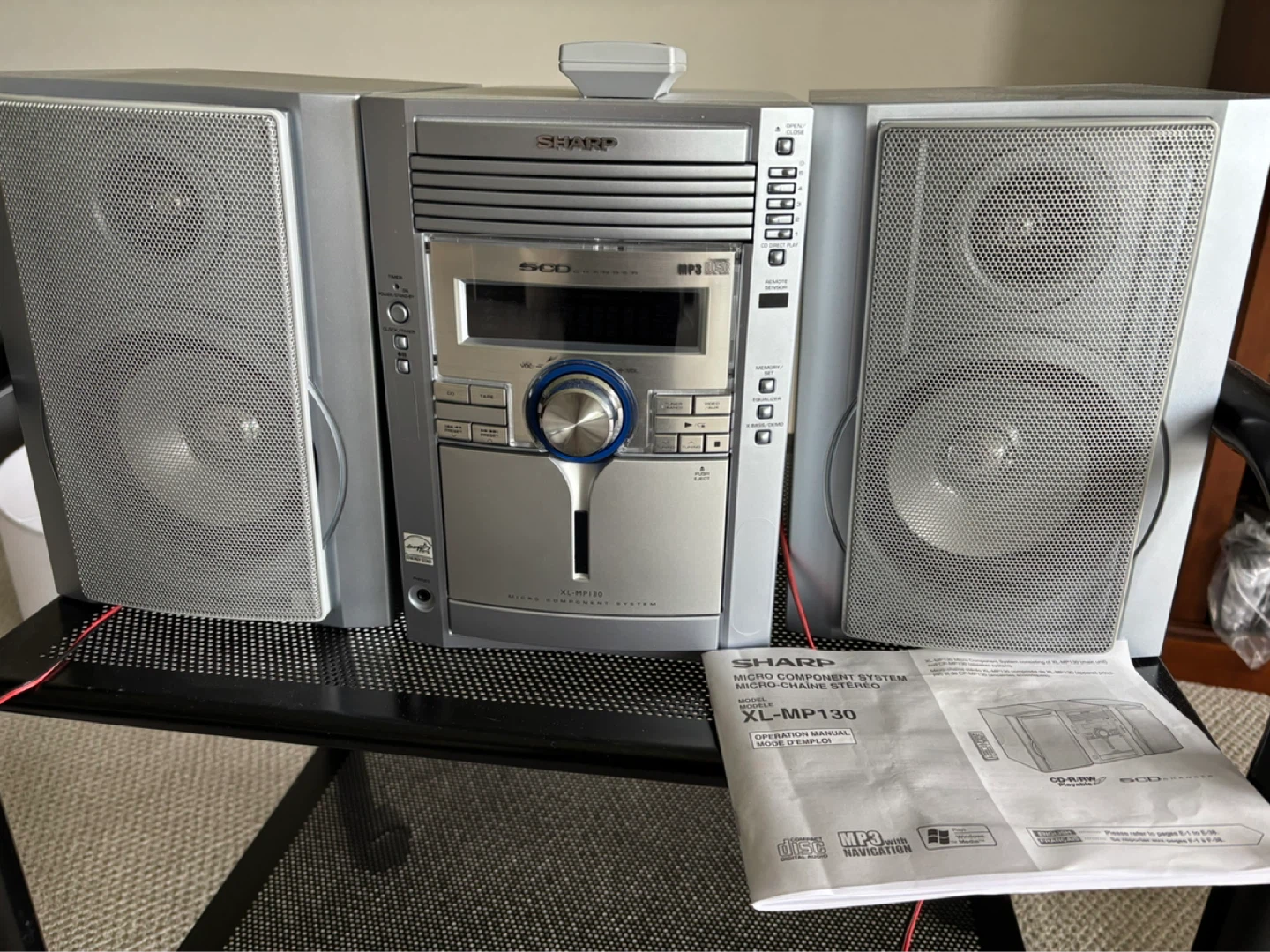 Sharp stereo system