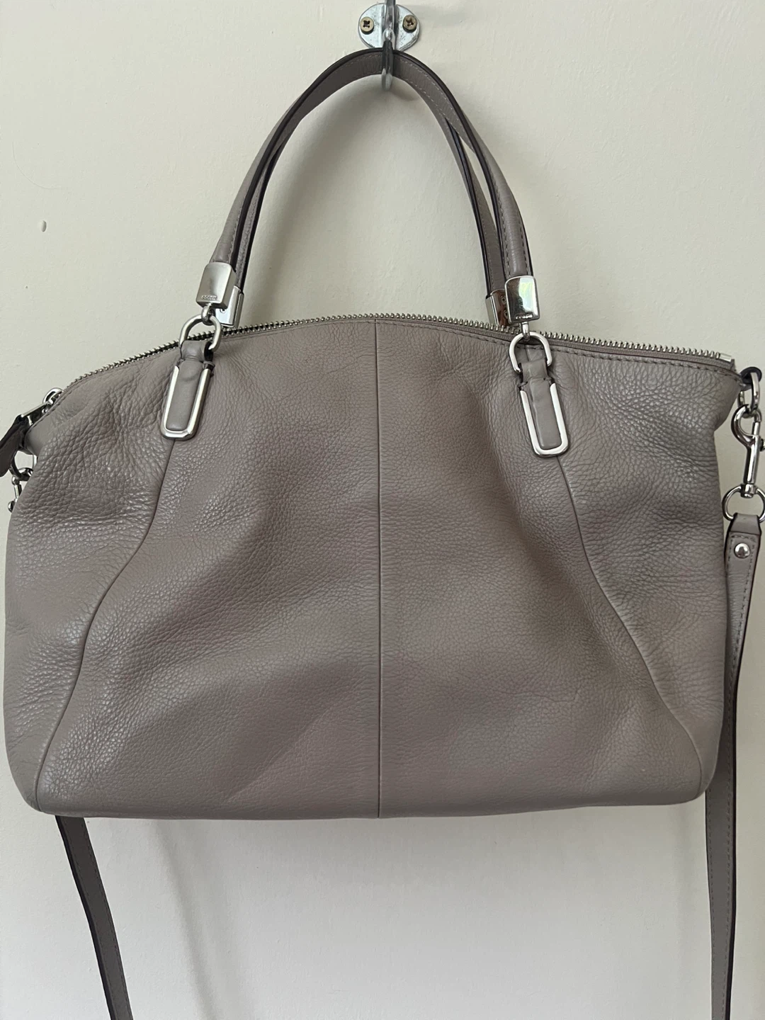 Coach Pebble Leather Shoulder Bag - photo 4
