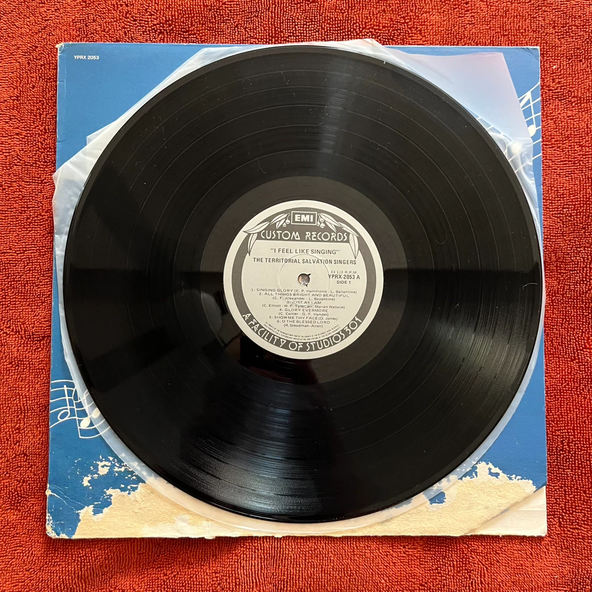 The Territorial Salvation Singers - Vinyl Record - photo 2