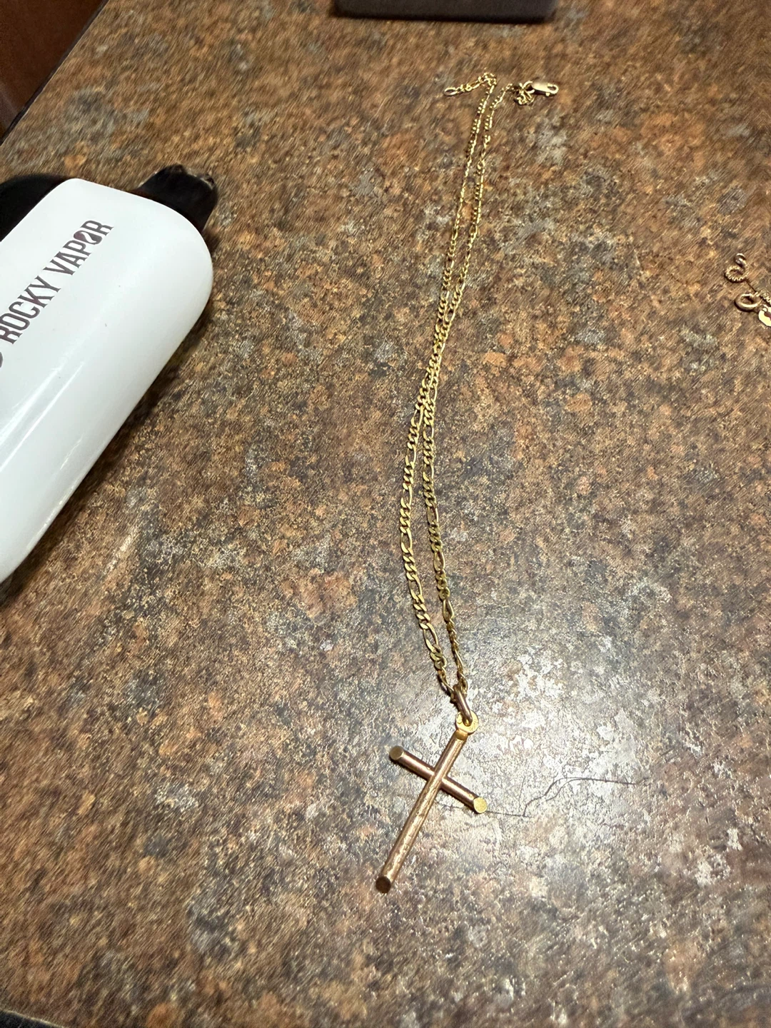 Gold Cross Necklace - photo 3