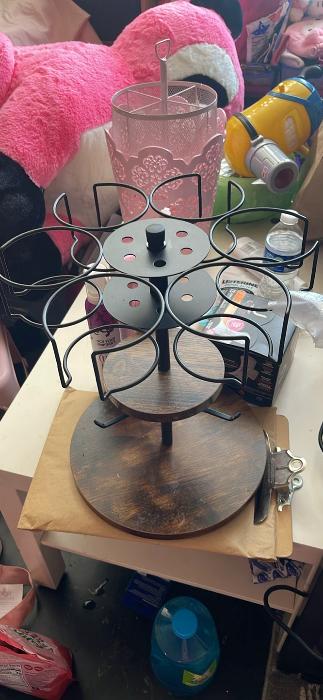 3-Tier Rotating Display Stand