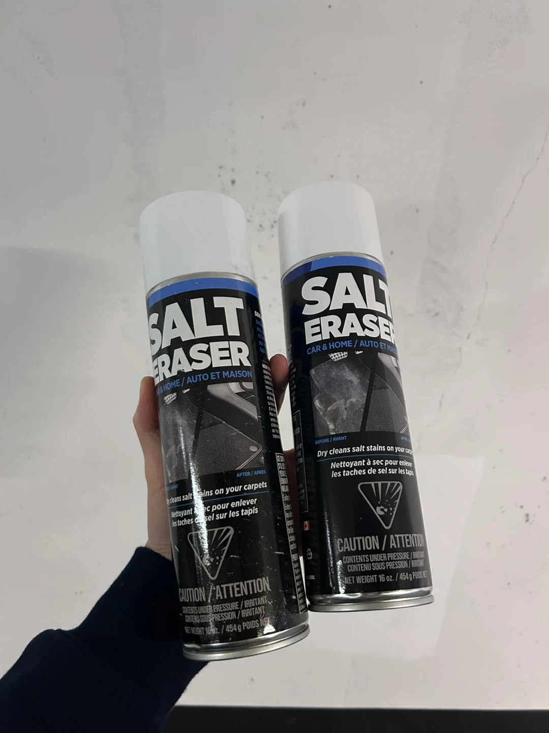 Brand new Salt Eraser for Car and Home carpet