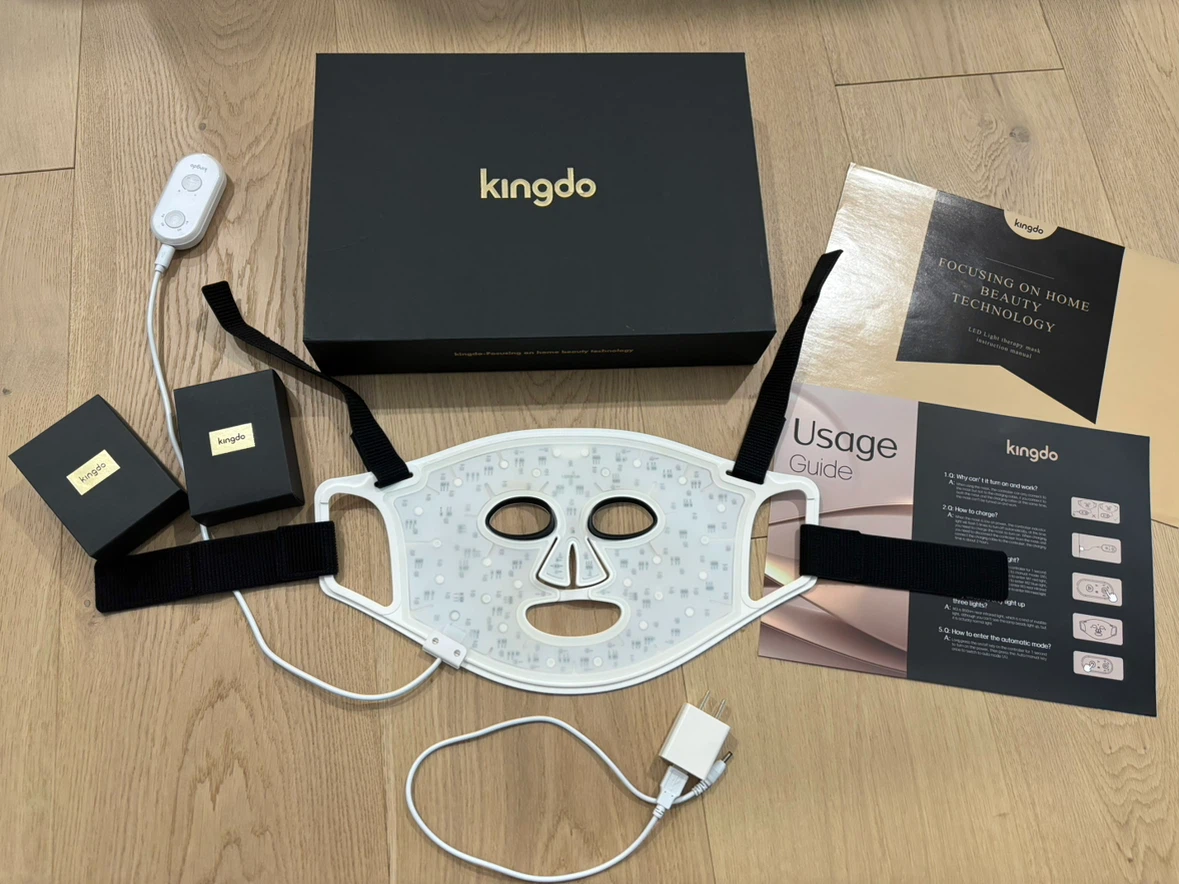 Kingdo LED Light Therapy Mask FM-02 Red, Blue, Infrared