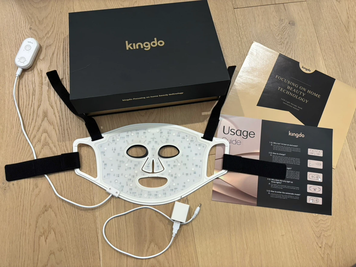 Kingdo LED Light Therapy Mask FM-02 Red, Blue, Infrared - photo 3