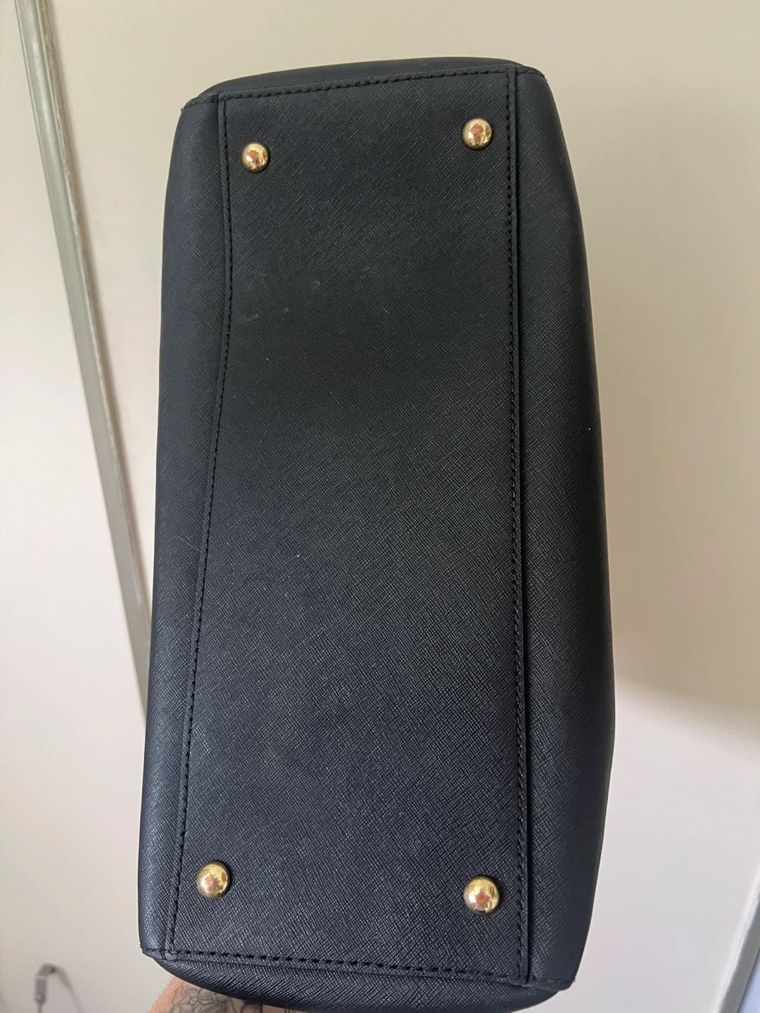Michael Kors Black Leather Satchel Handbag - photo 3