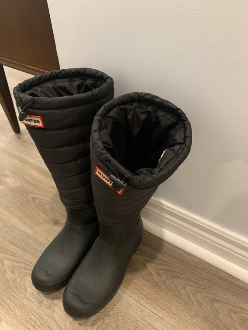 Hunter Insulated Tall Boots Black