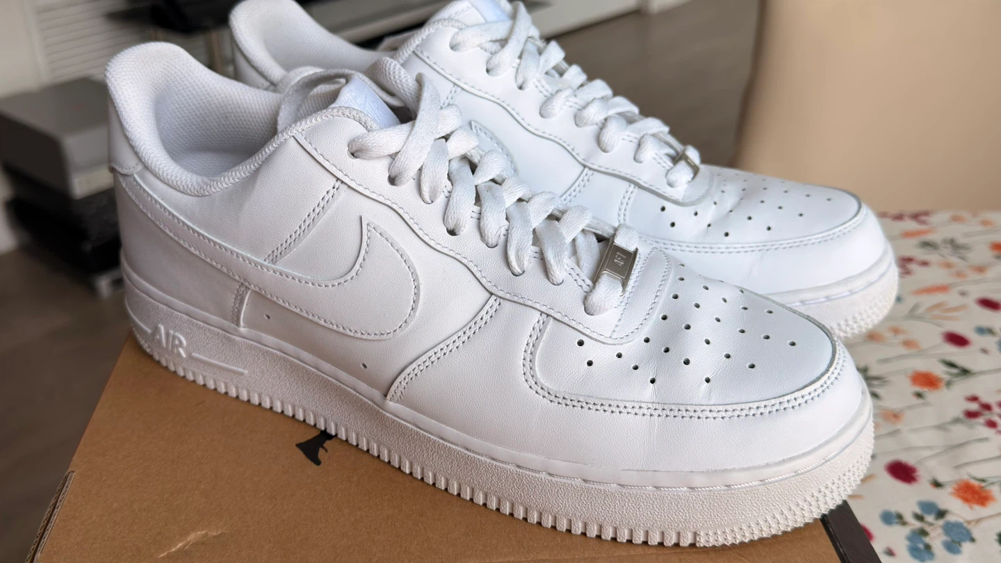 Nike Air Force 1 '07 White Shoes 10 US - photo 5