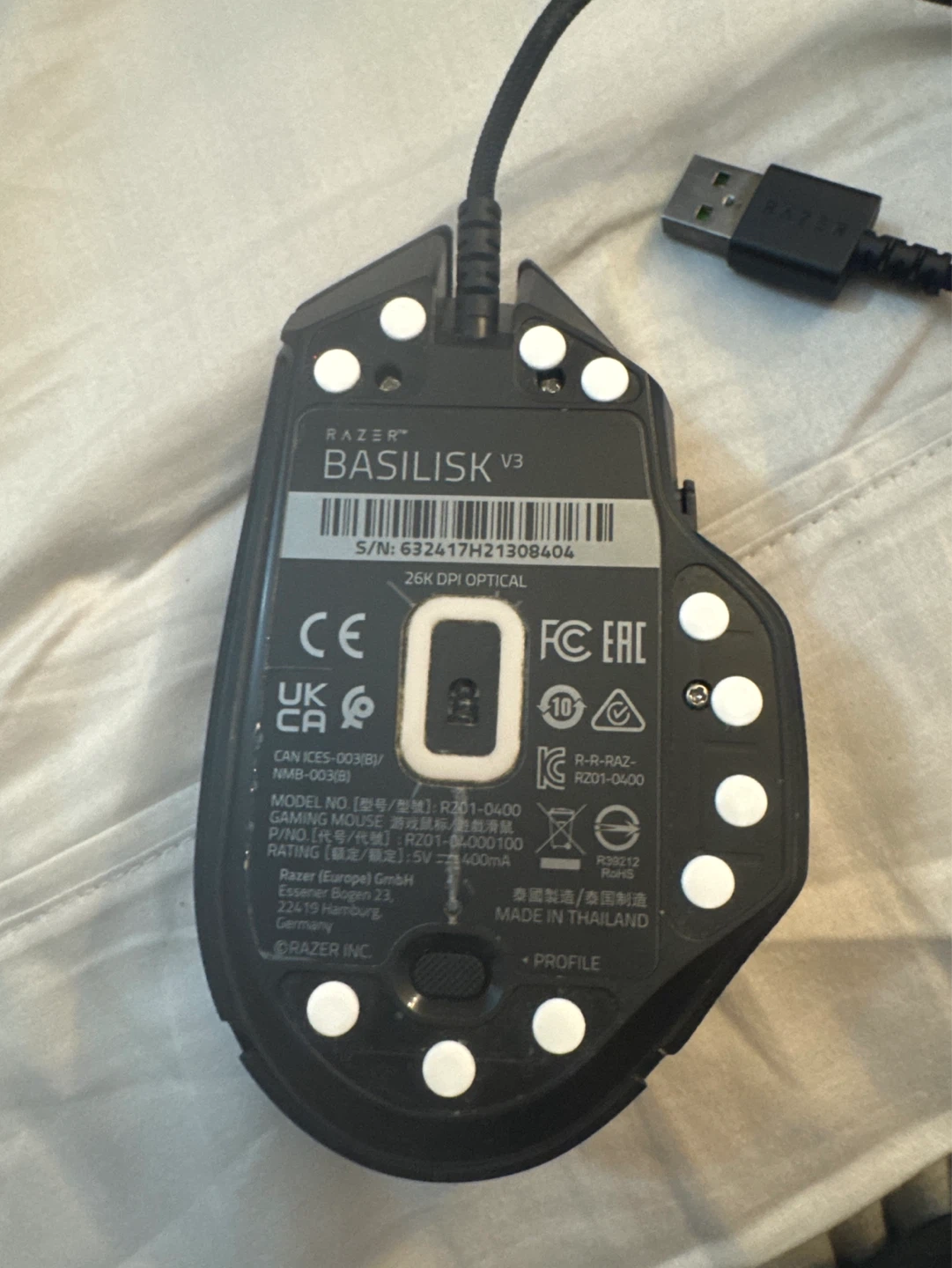 Razer Basilisk V3 Gaming Mouse - photo 3