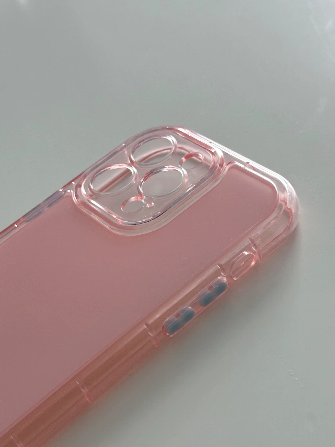 Soft Pink Korean Style Jelly Phone Case for Iphone 14 Pro Max - photo 3