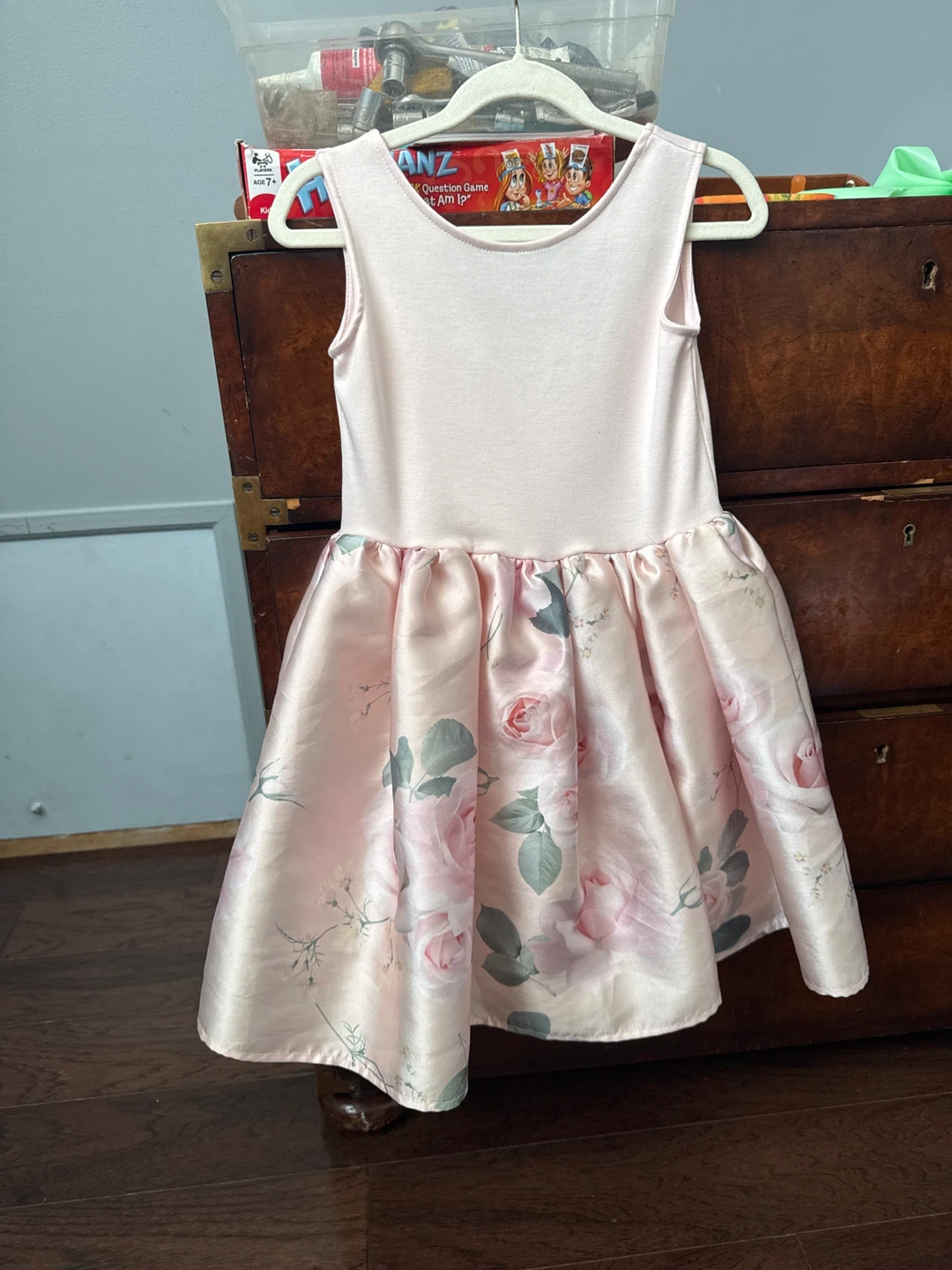 H&M Pink Floral Dress with Bow
