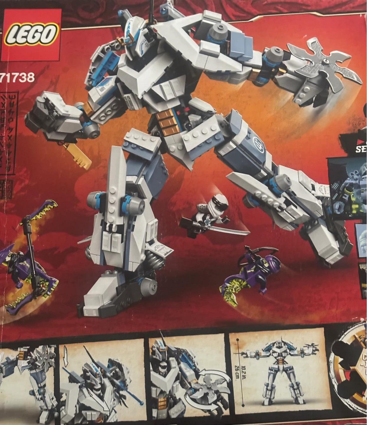 LEGO Ninjago Legacy Zane's Titan Mech Battle 71738 - photo 2