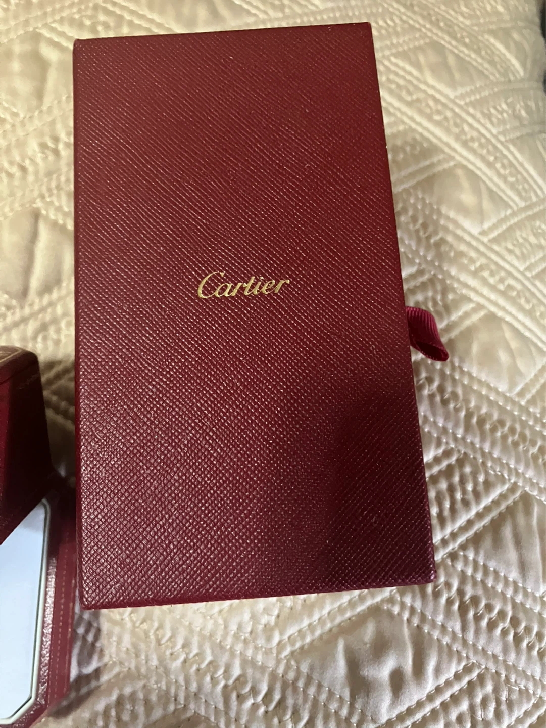 Authentic Cartier Ring Box & Accessories Box - photo 5