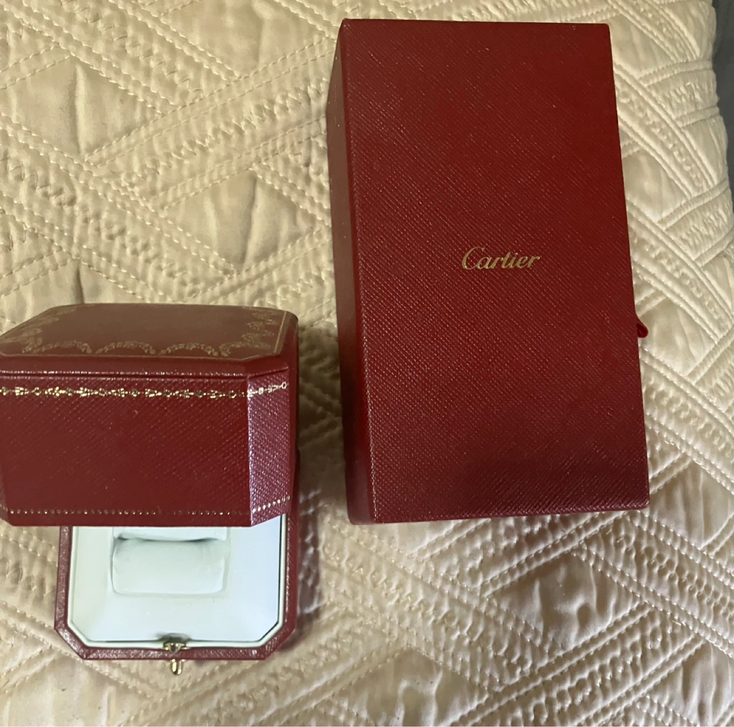 Authentic Cartier Ring Box & Accessories Box - photo 3