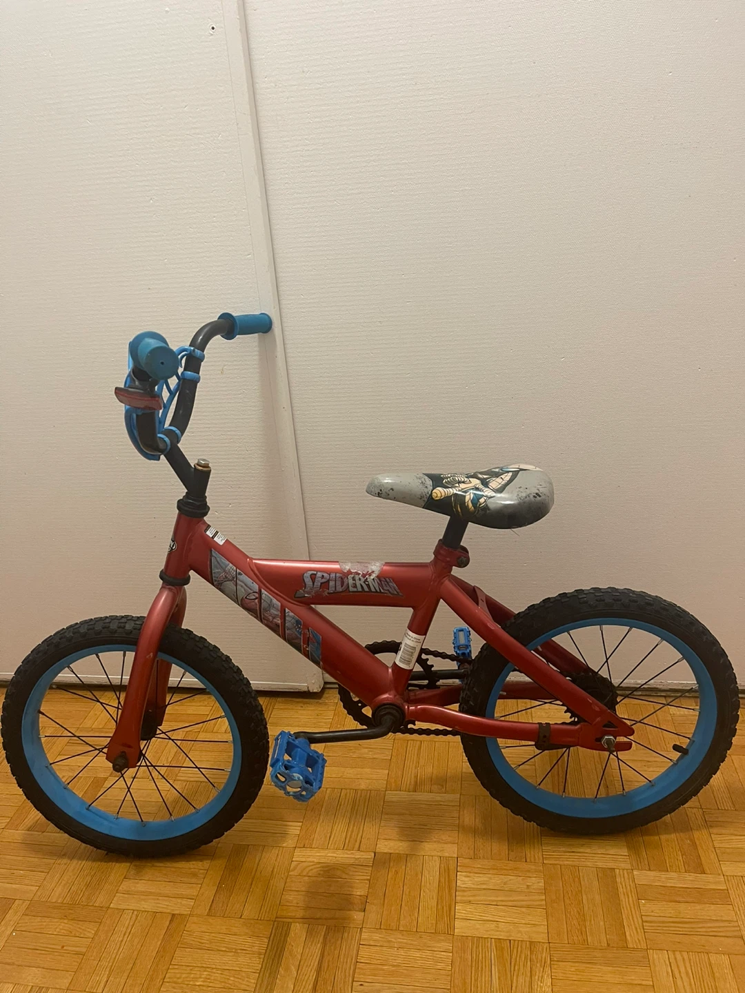 Kids Spiderman Bike with Helmet