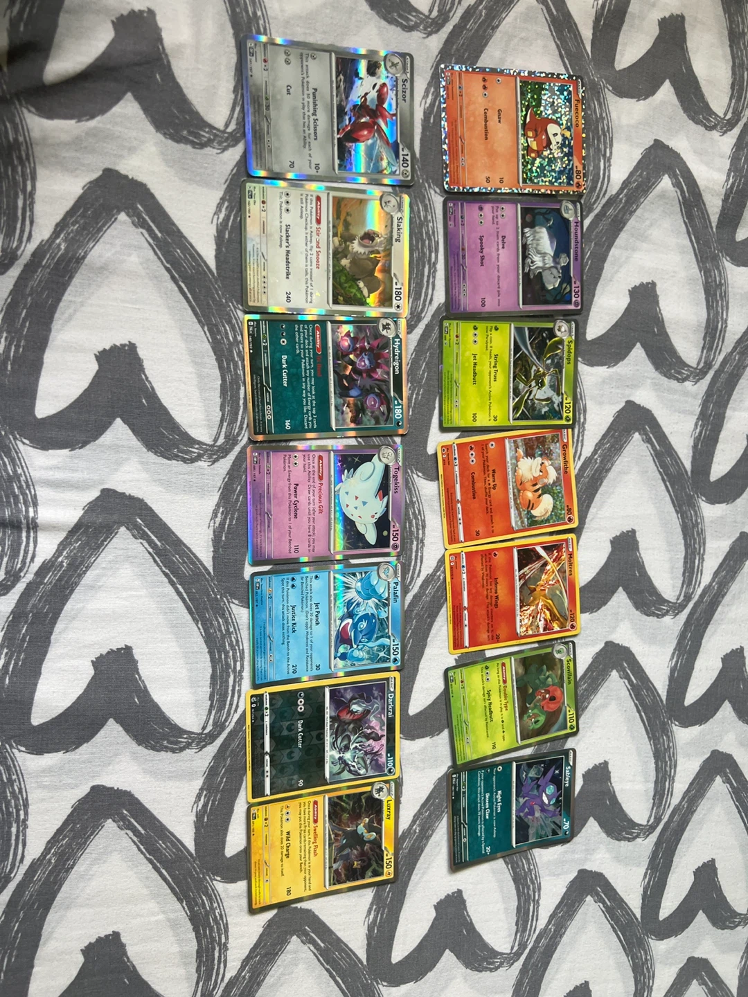 Collection of Pokémon Trading Cards