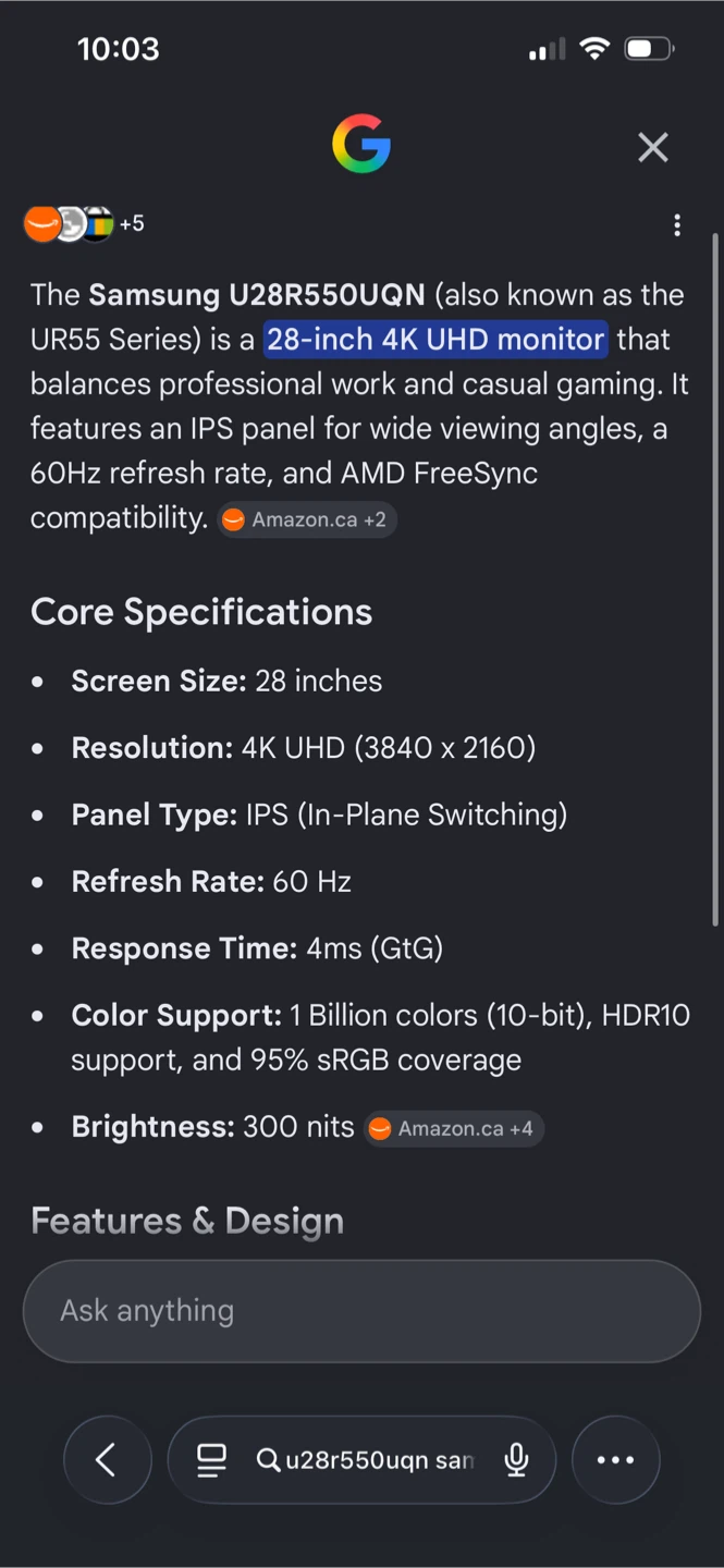 Samsung 4K UHD Monitor (2022) - photo 4