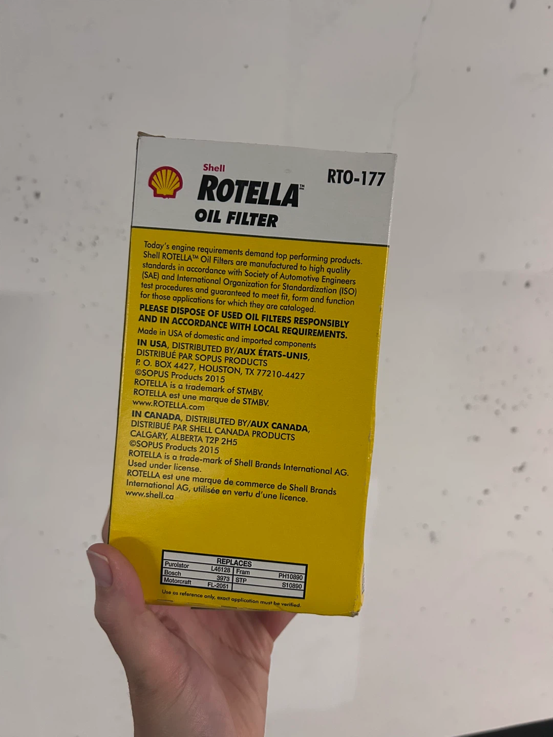 Brand new shell rotella oil filter rto 177 - photo 2