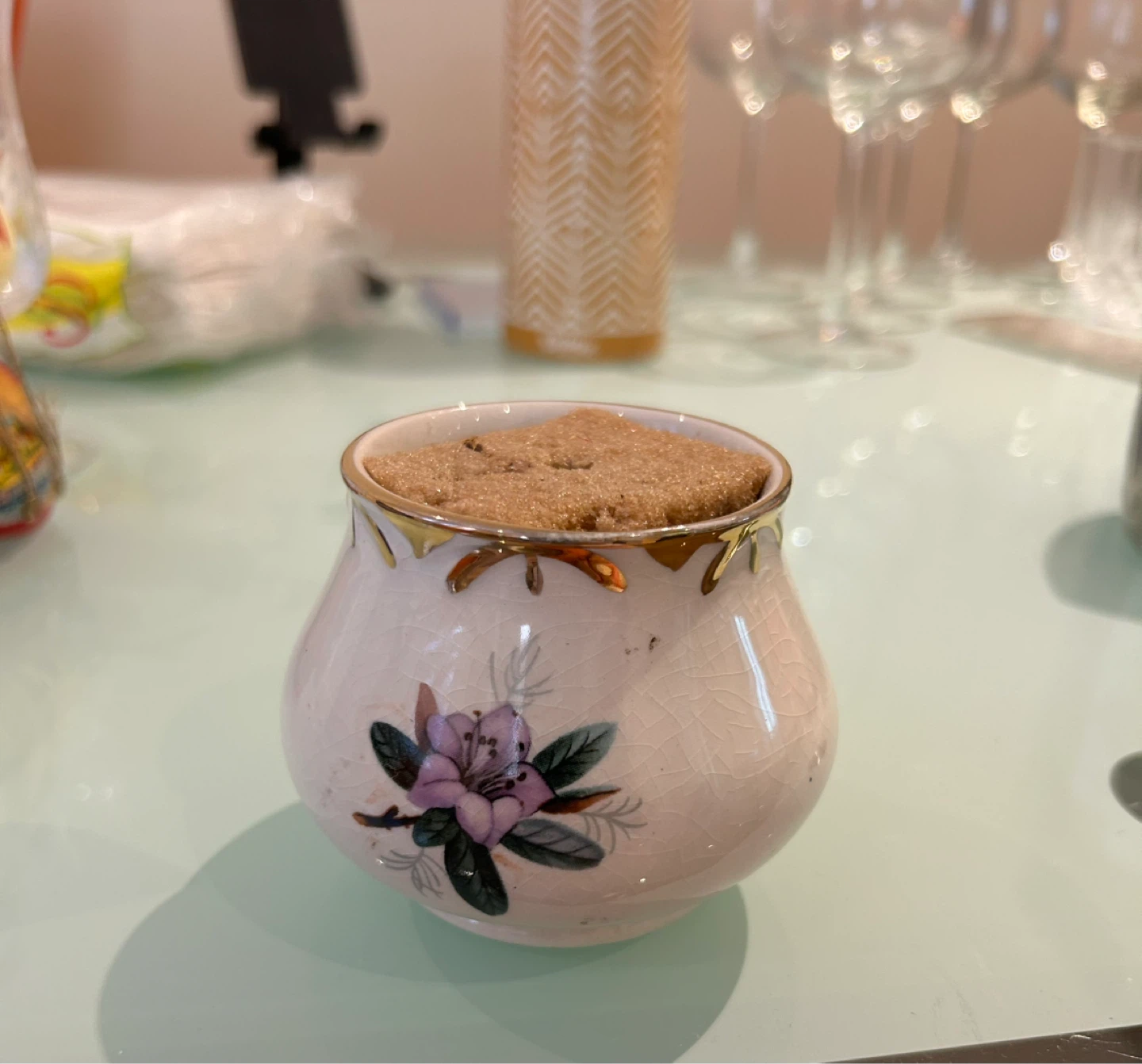 Vintage Ceramic Sugar Bowl