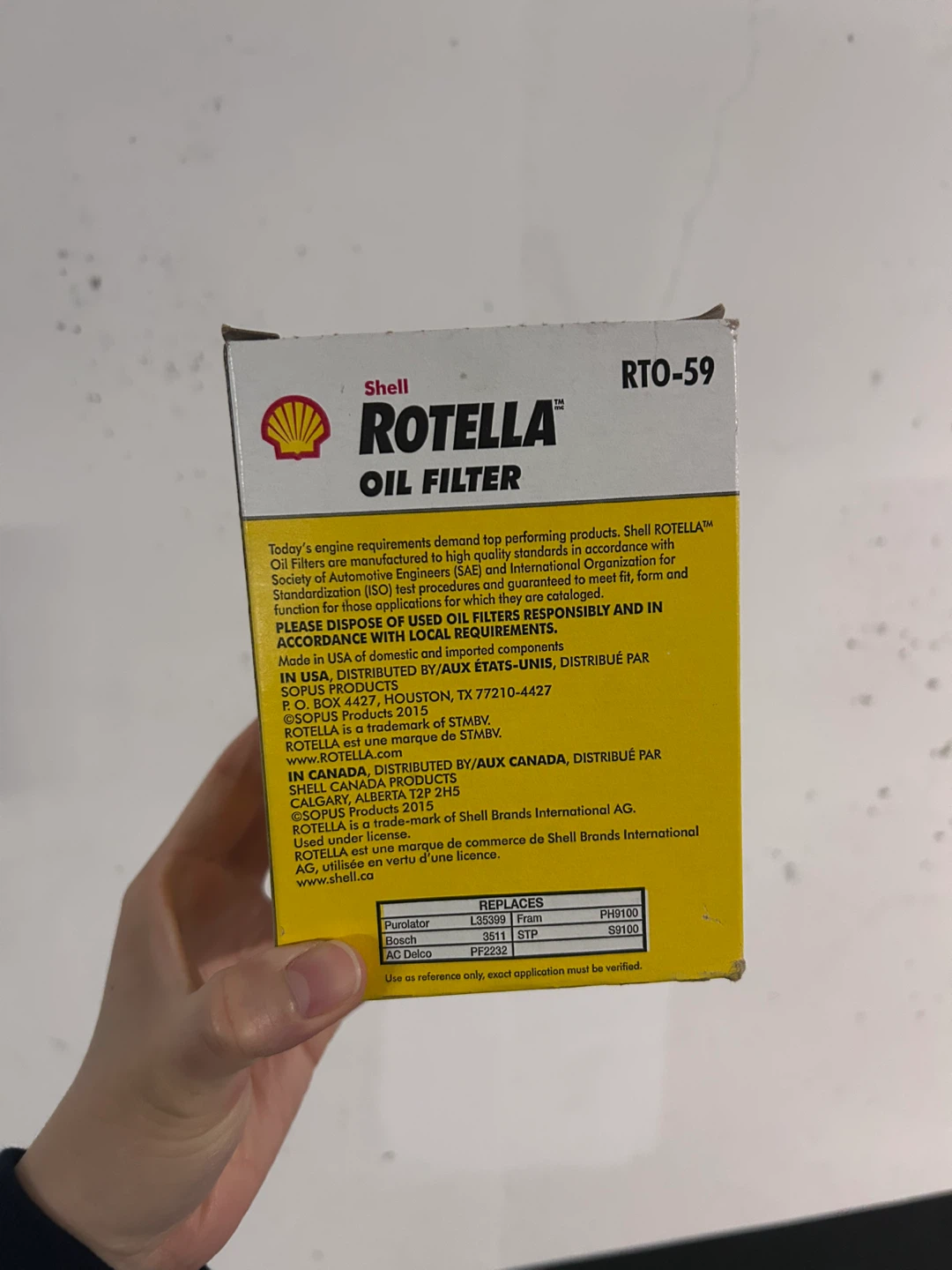 Brand new shell rotella oil filter rto 59 - photo 2