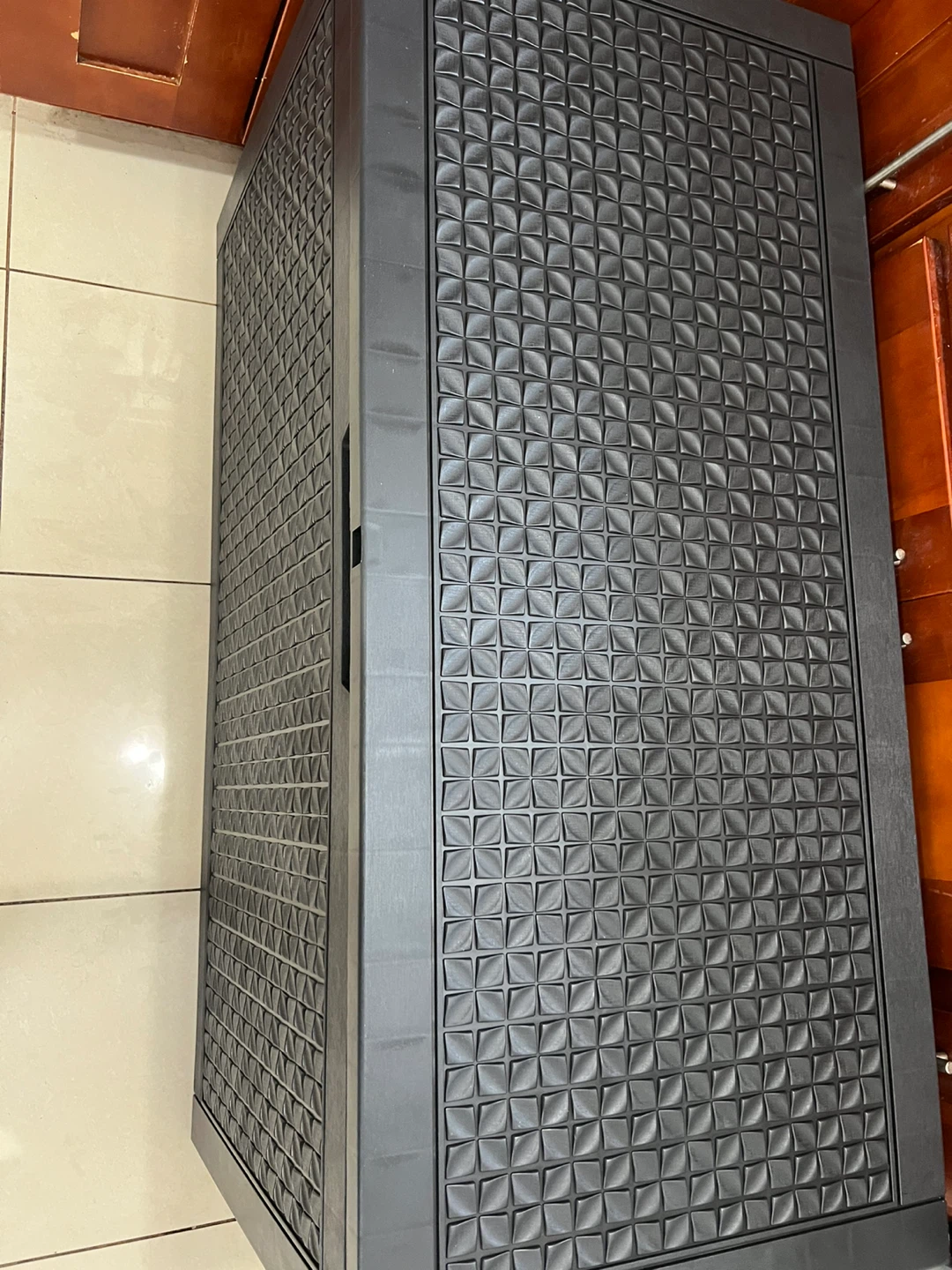 Black Storage Deck Box