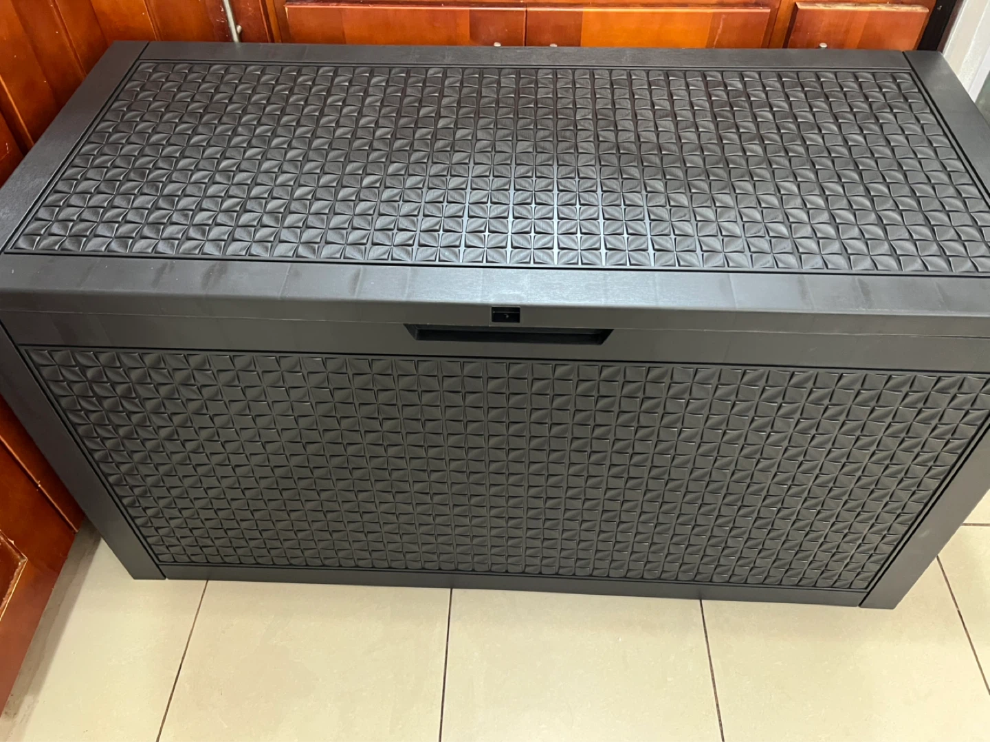 Black Storage Deck Box - photo 2