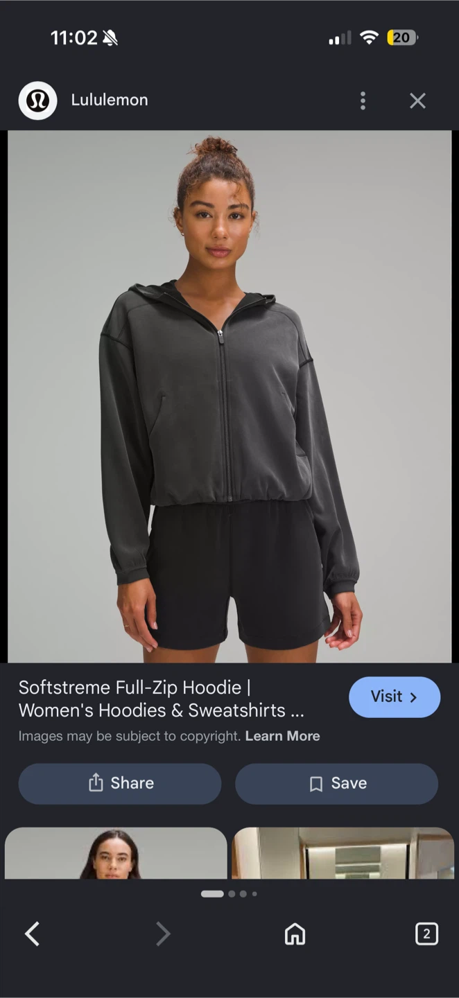 Lululemon Softstreme Full-Zip Hoodie OBO - photo 2