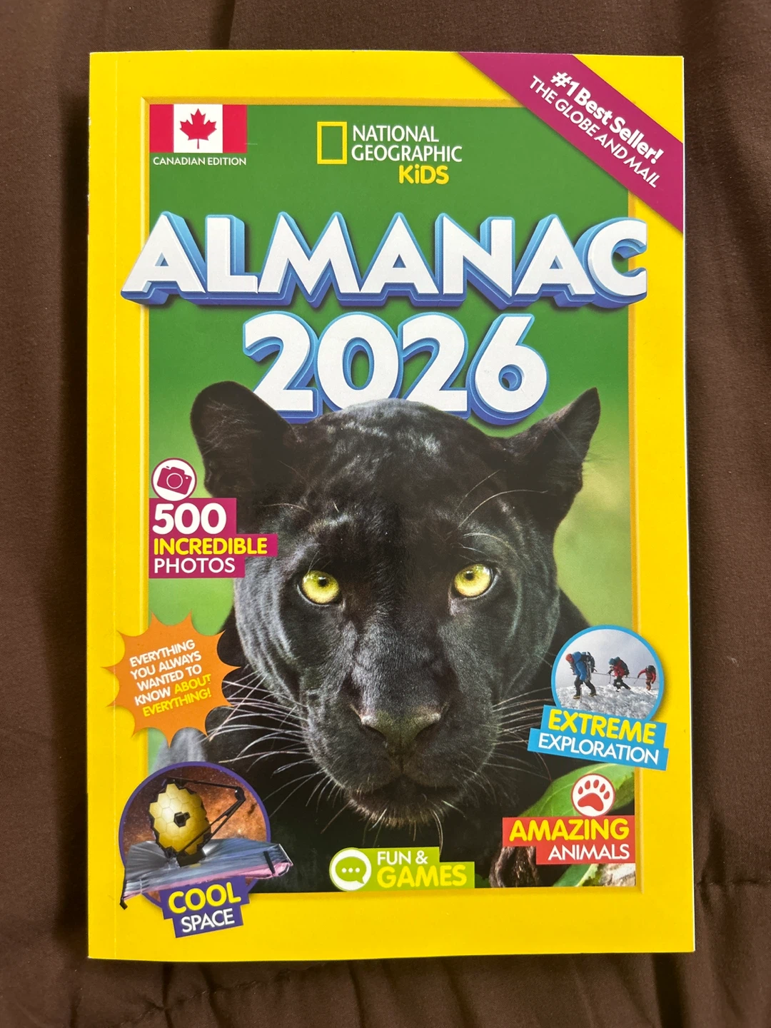 National Geographic Kids Almanac 2026 (Canadian Edition)