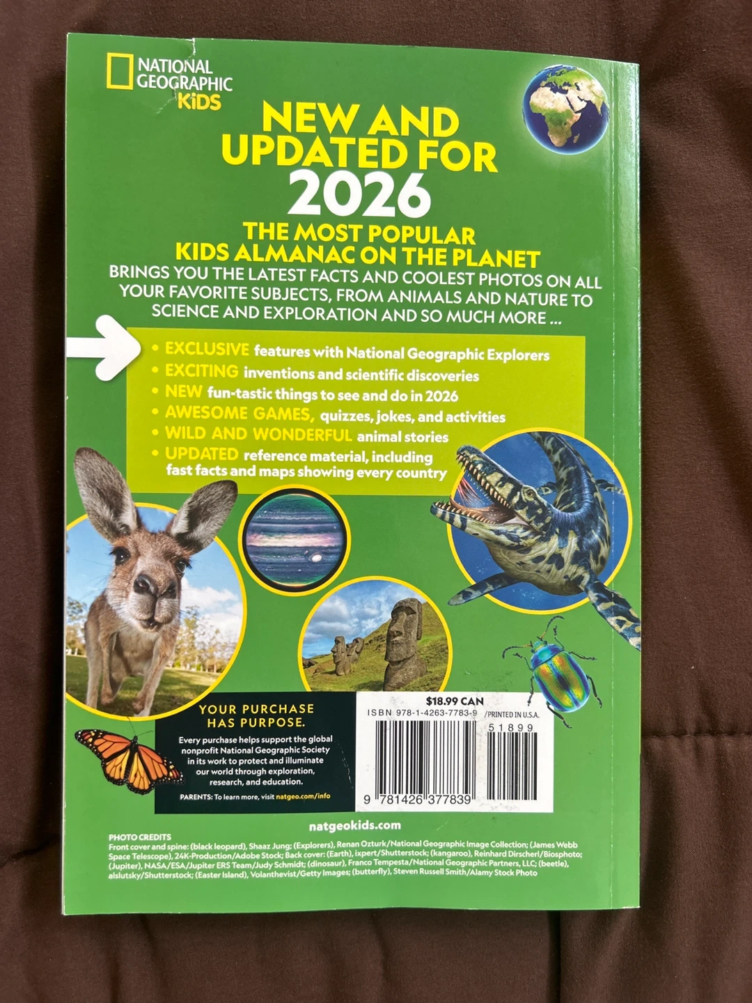 National Geographic Kids Almanac 2026 (Canadian Edition) - photo 2