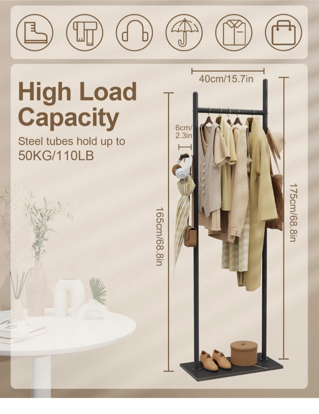 Standing Coat Rack - photo 5
