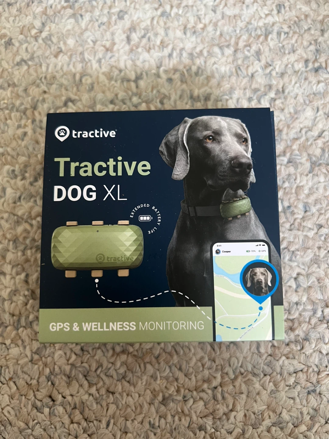 Tractive DOG XL GPS & Wellness Monitoring Tracker