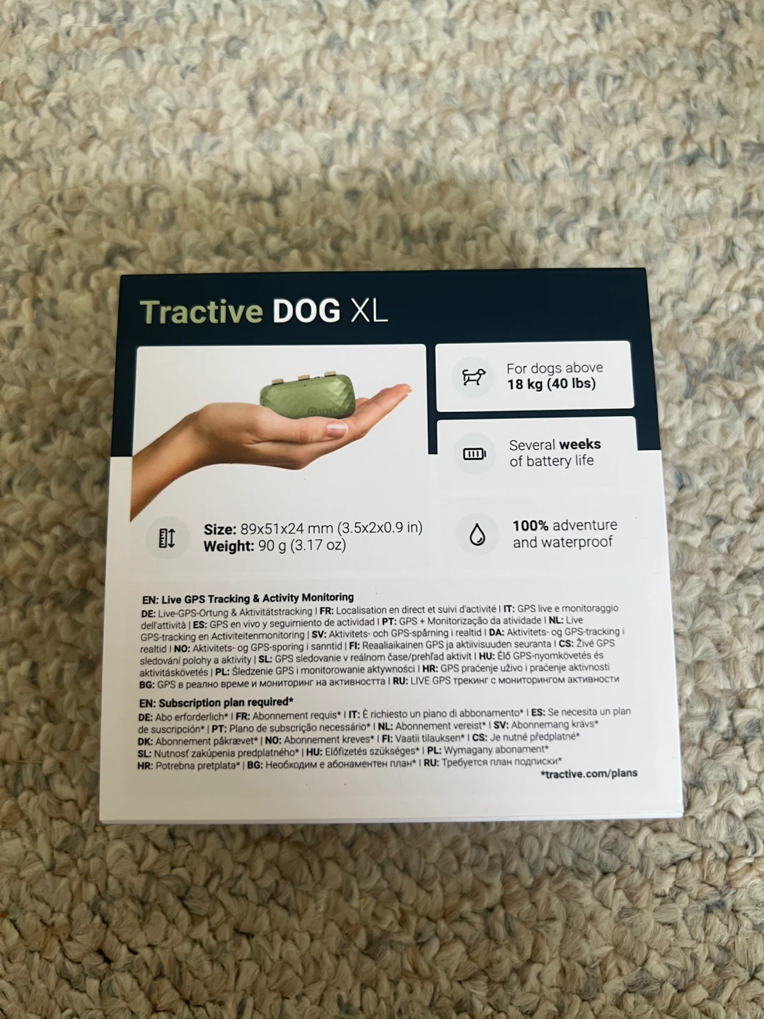 Tractive DOG XL GPS & Wellness Monitoring Tracker - photo 2