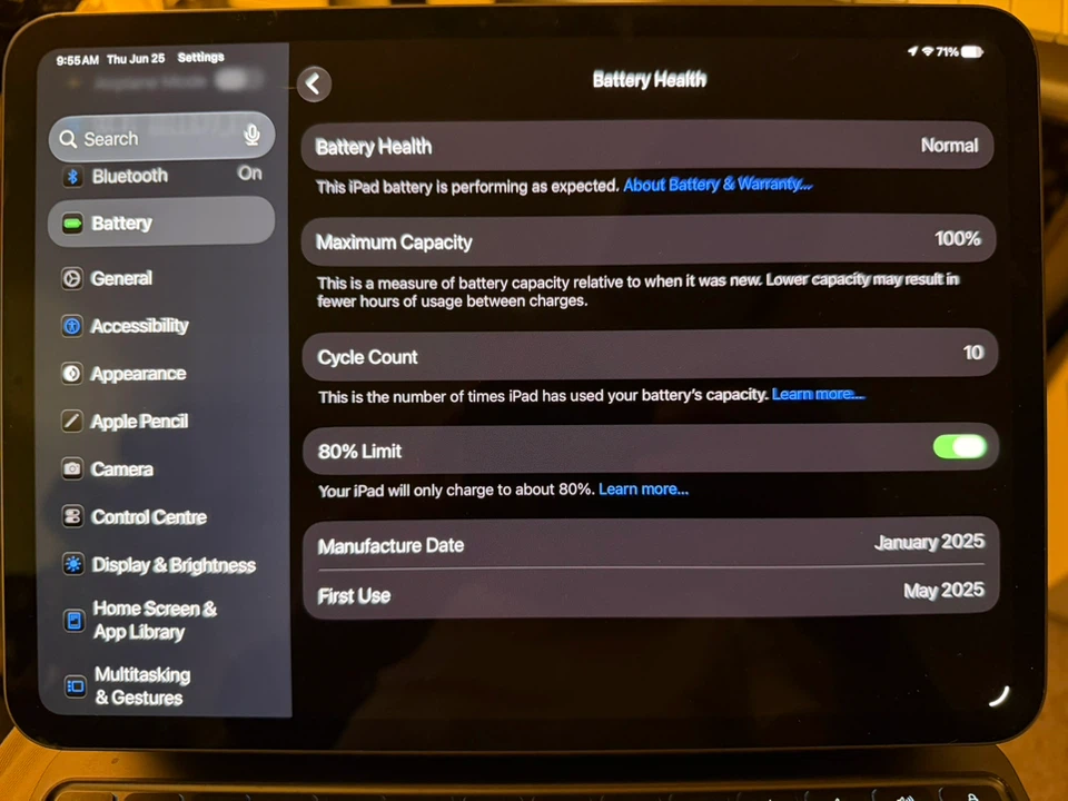 Apple iPad Pro 11-inch (M4) 256GB wifi trade for iPhone Air - photo 5