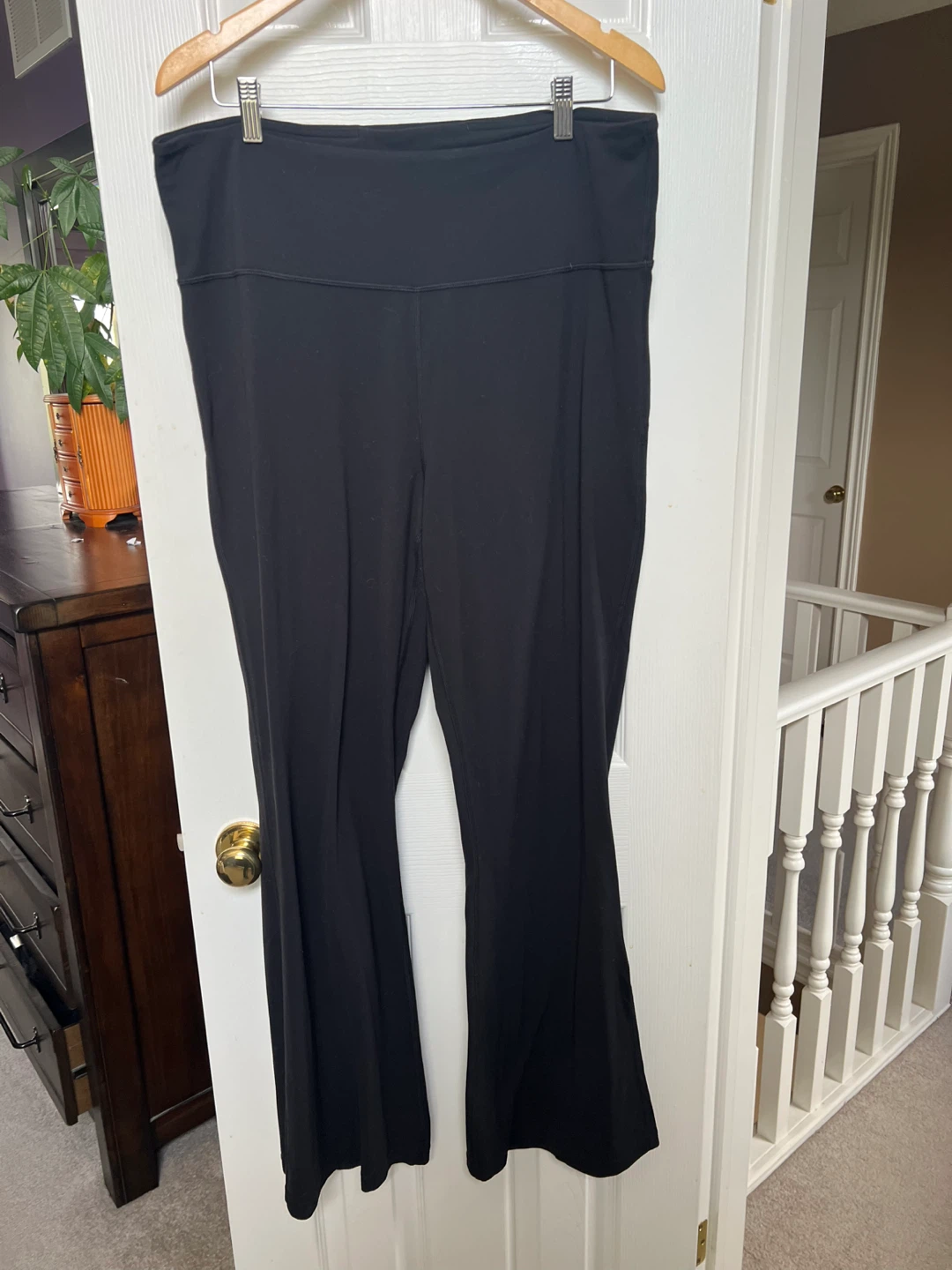 Lululemon Black align Flare Yoga Pants size 16