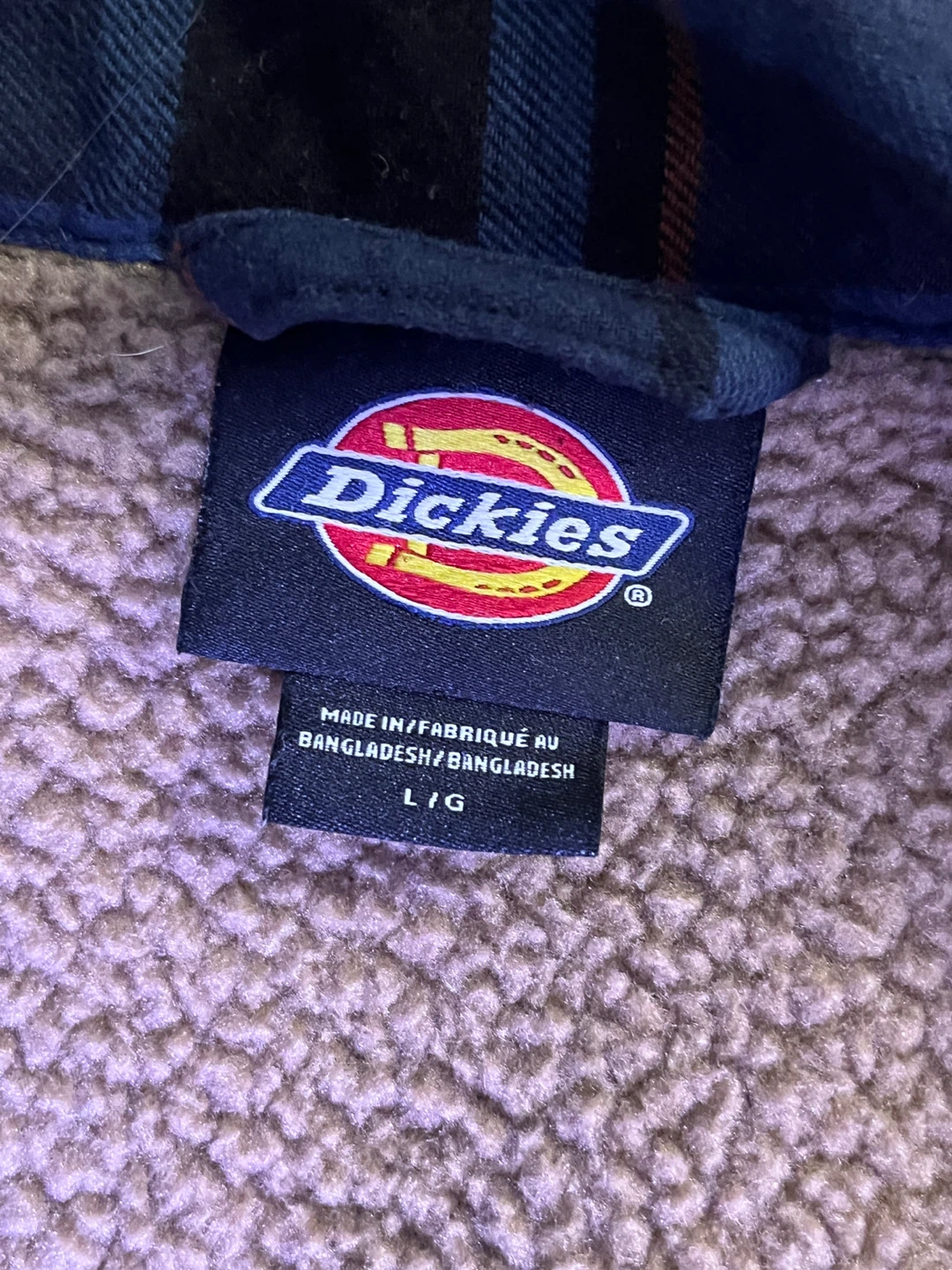 Dickies Plaid Lined Flannel Shirt Jacket - photo 2