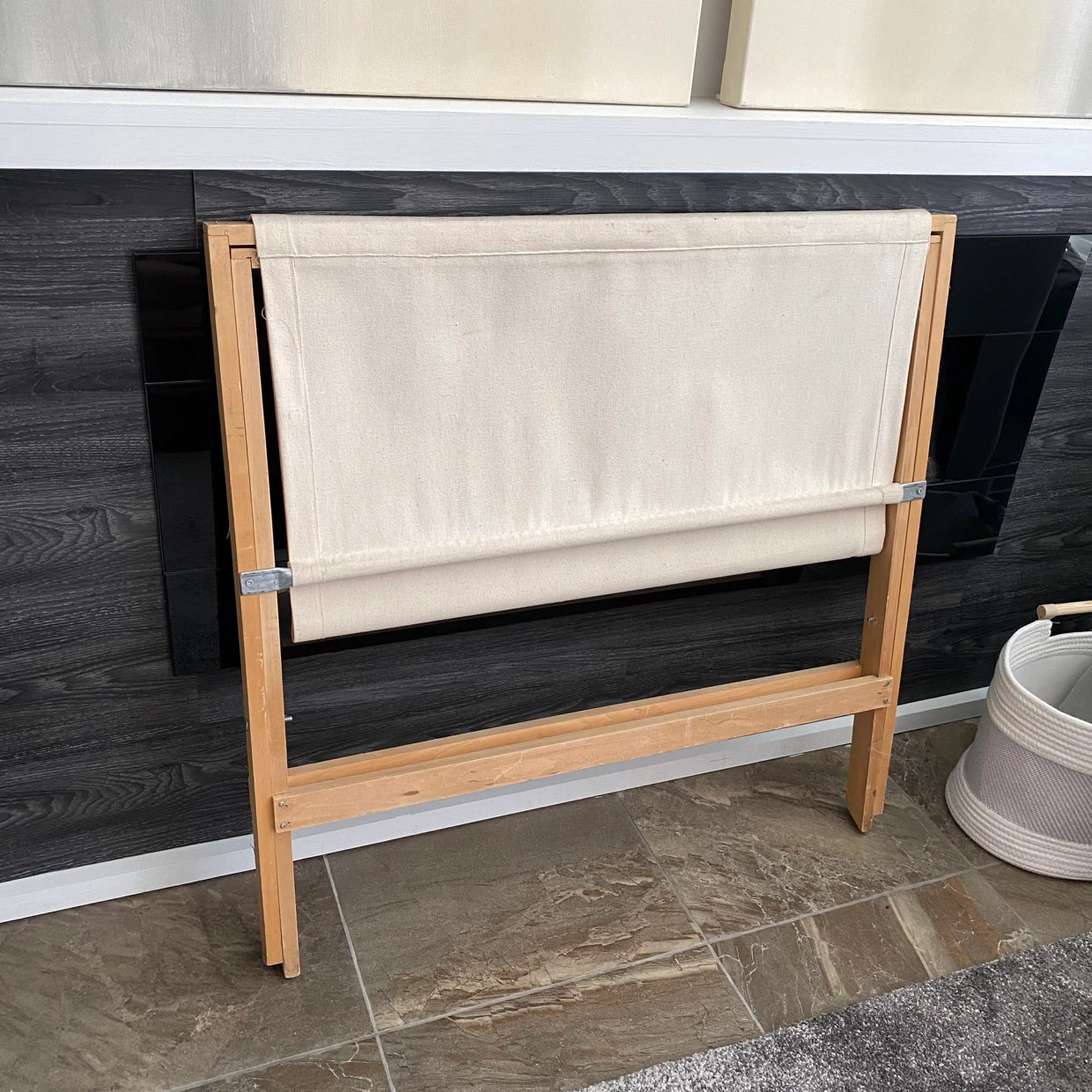 Folding print rack. Large wooden Art storage and display rack - photo 3