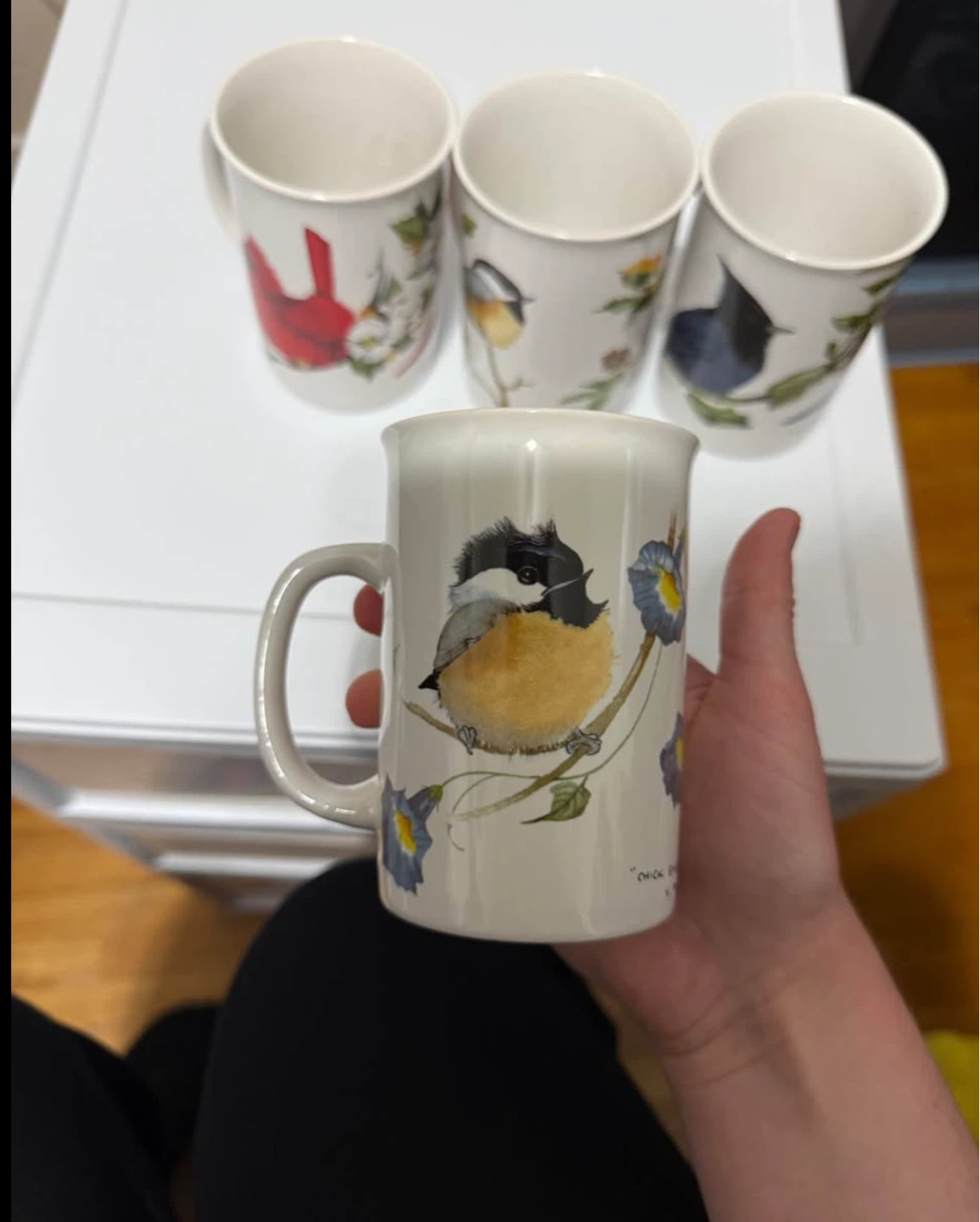 Set Of 4 Capilano Birds Coffee Mugs – Valerie Pfeiffer - photo 5