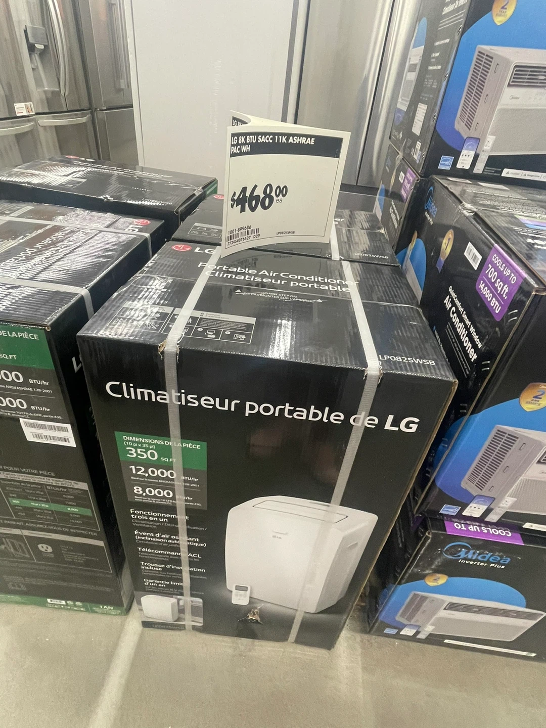 14 000 BTU LG Air Conditioner, Humidifier and Fan - photo 4