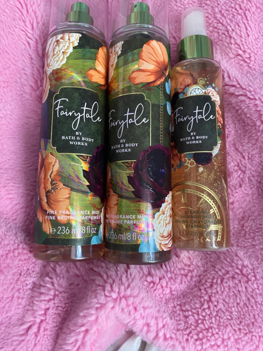 Bath & Body Works Fairytale Fine Fragrance Mist Set