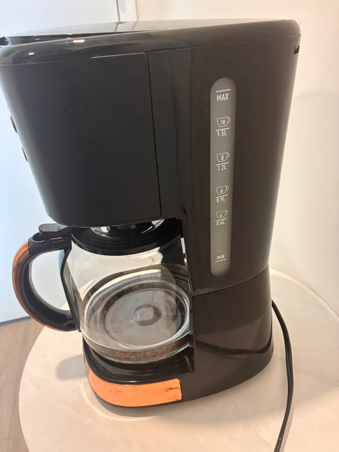 Haden Black & Copper Coffee Maker - photo 2