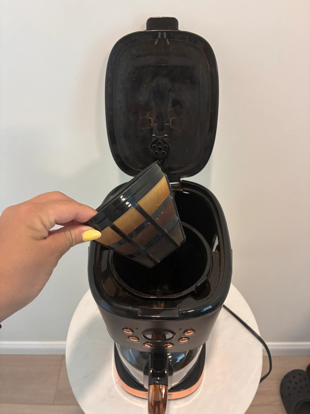 Haden Black & Copper Coffee Maker - photo 3