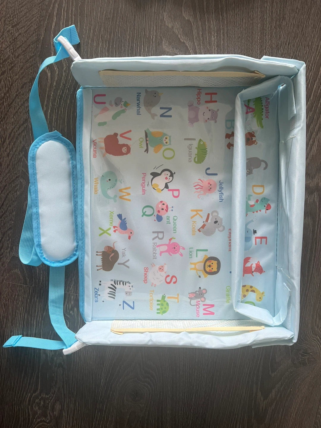 Car seat foldable tray for traveling with kids - photo 2