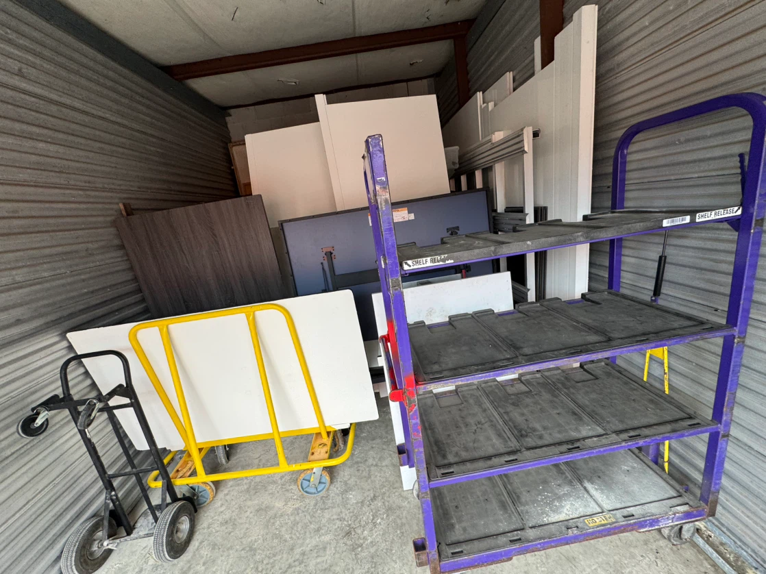 Free storage space (must take all)