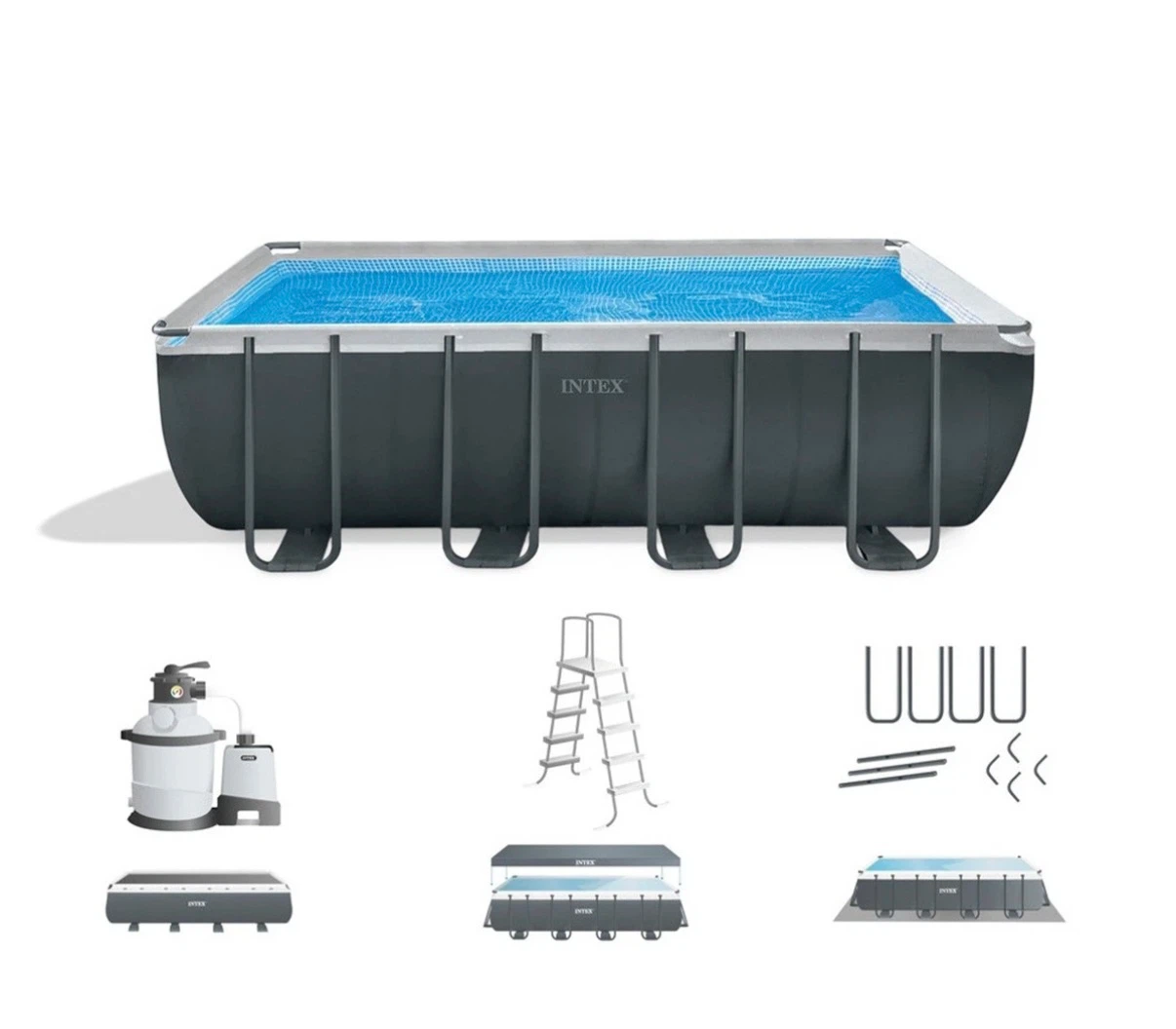 Intex Ultra XTR Rectangular Pool 18ft x 9ft x 52in