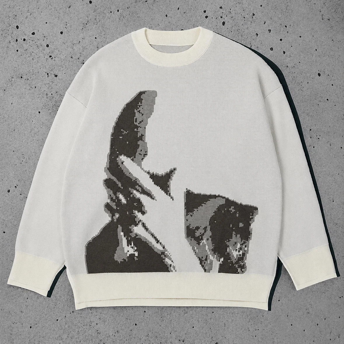 Men's Graphic Knit Sweater