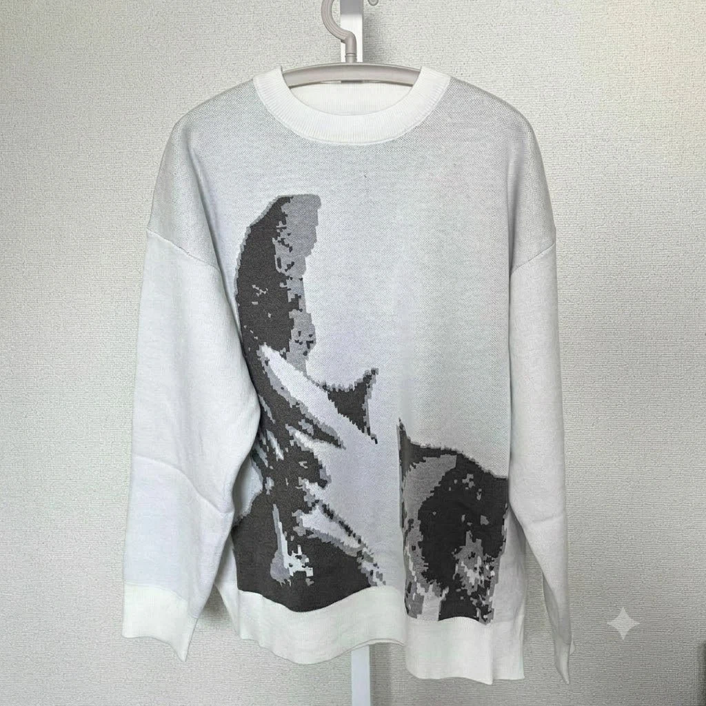 Men's Graphic Knit Sweater - photo 3